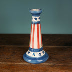 Stars & Stripes Candlestick Vase