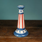 Stars & Stripes Candlestick Vase