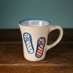 Stars & Stripes Flip Flops Flare Mug