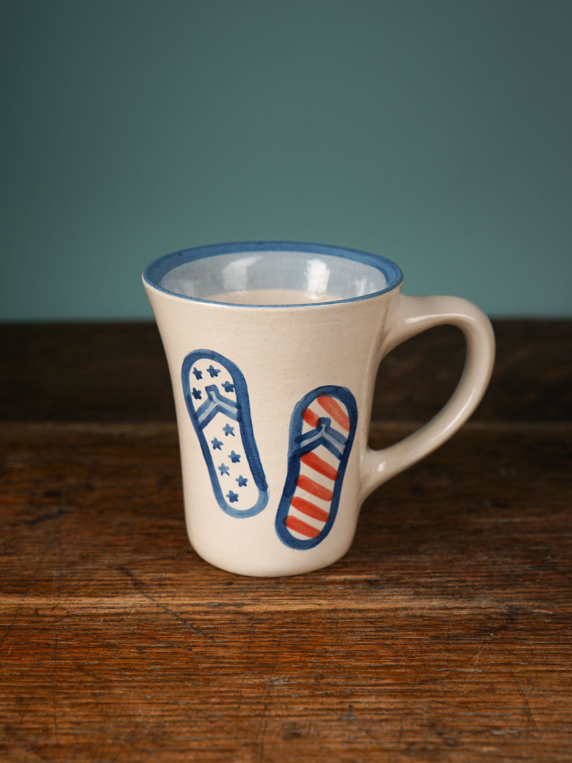 Stars & Stripes Flip Flops Flare Mug