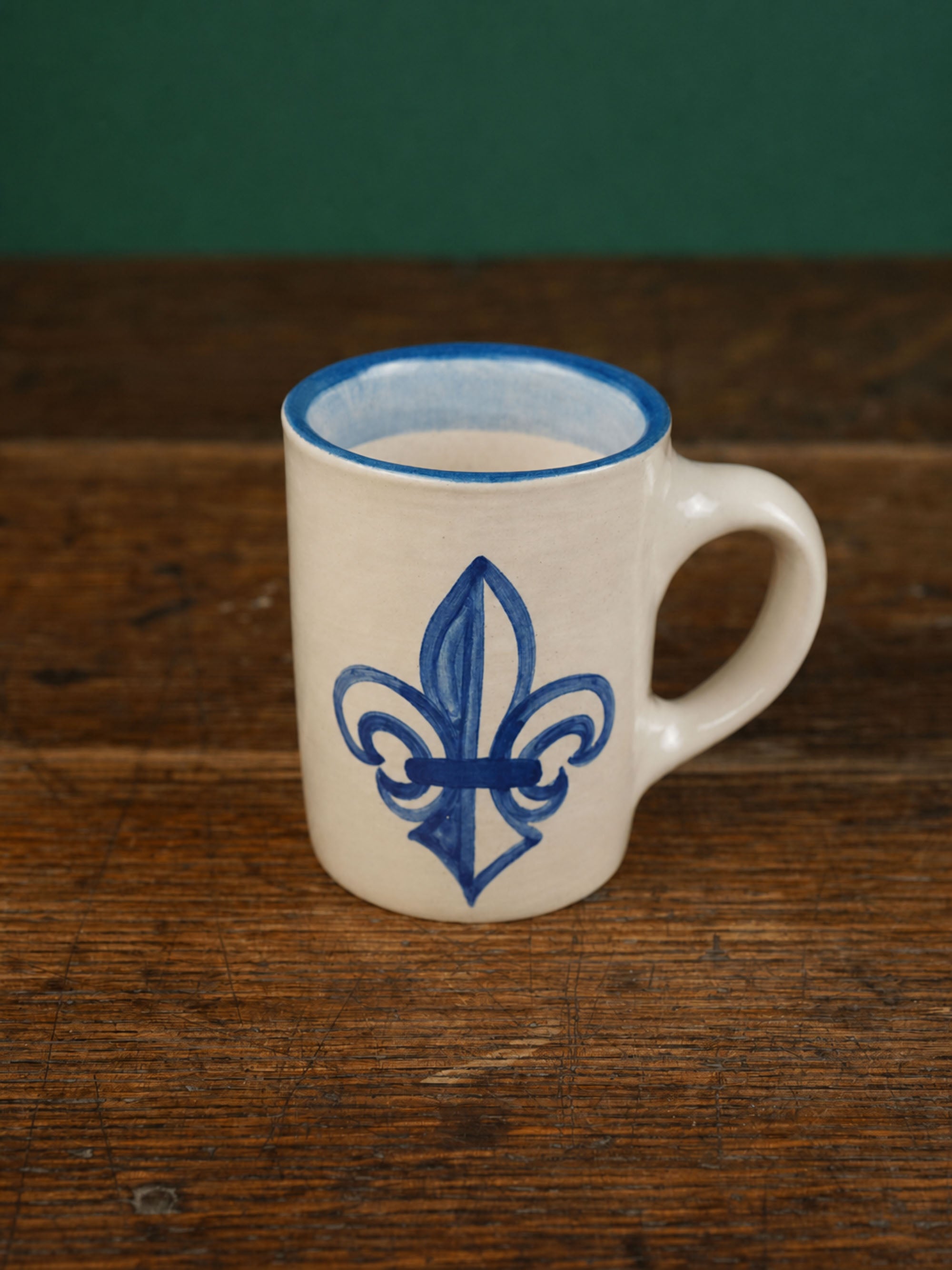Fleur de Lis Straight Mug