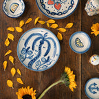 Indigo Palm Pasta Plate