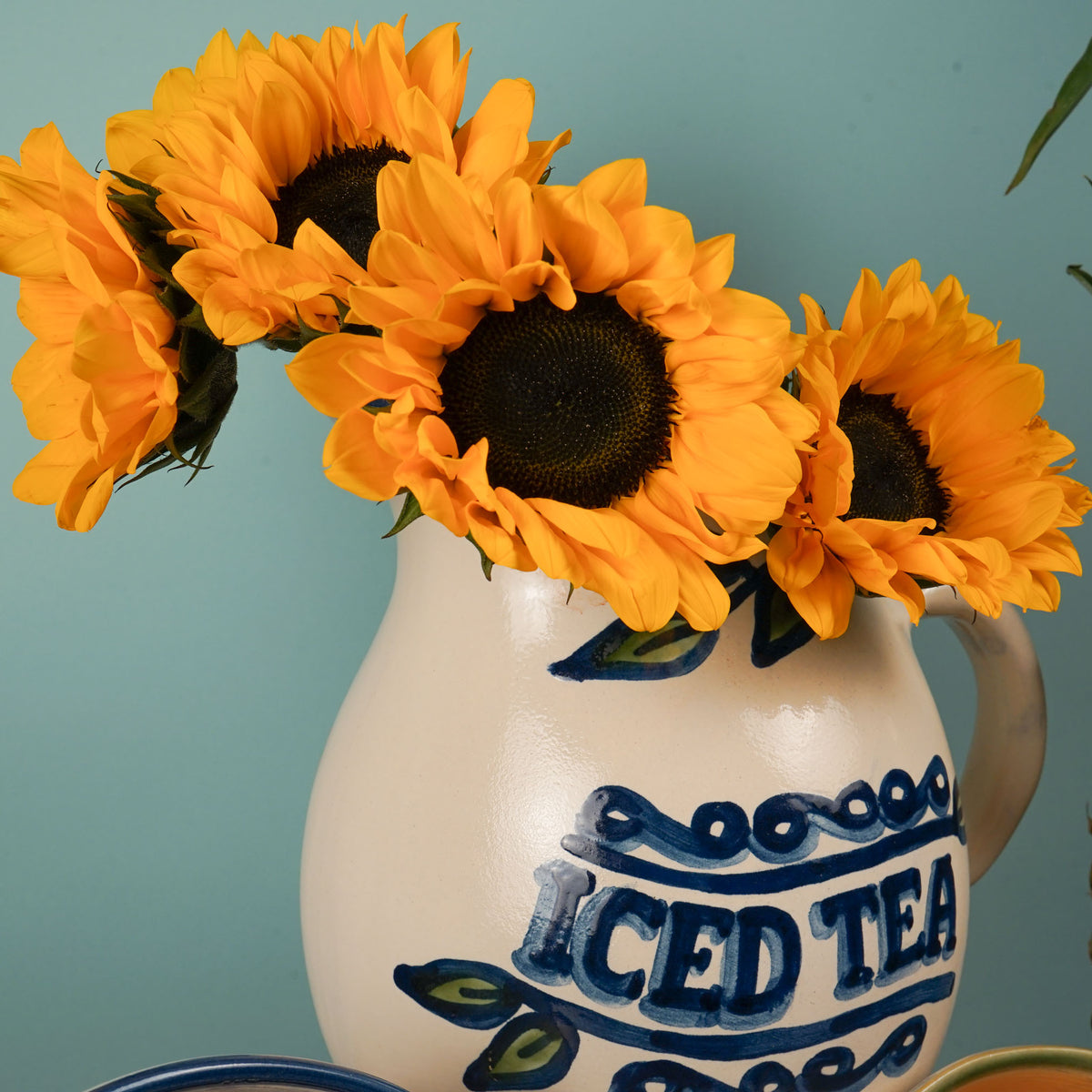 Iced Tea Pot Belly Pitcher