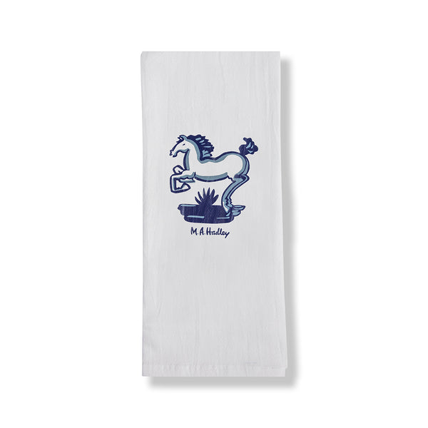 Tea Towel - Blue Horse