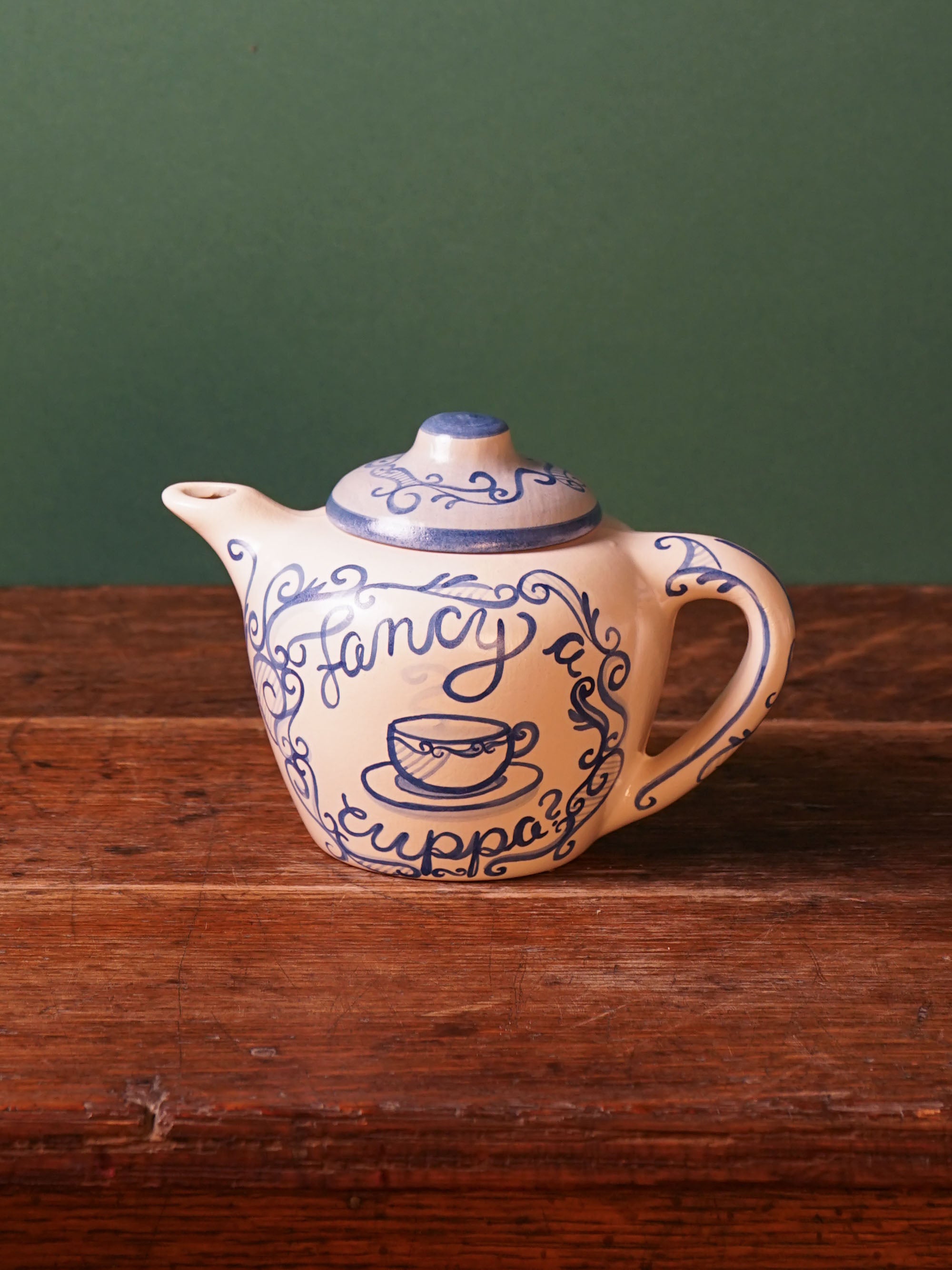 Painter's Choice "Fancy a Cuppa?" Teapot