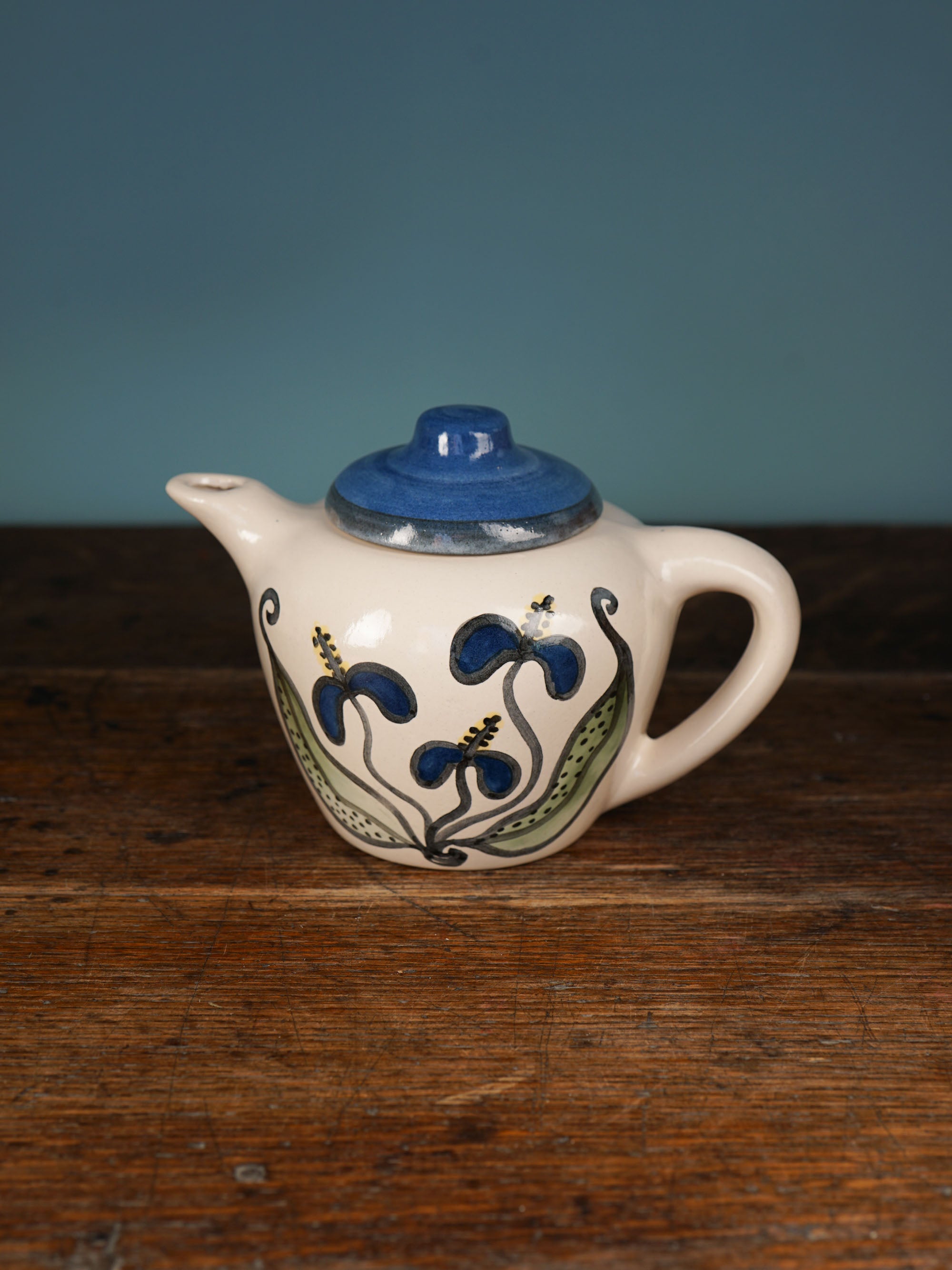 Painter's Choice Mid-Century Flower Teapot