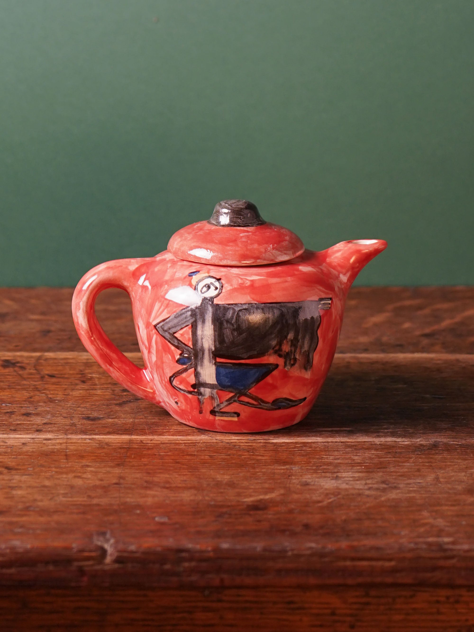 Painter's Choice Bull & Matador Teapot