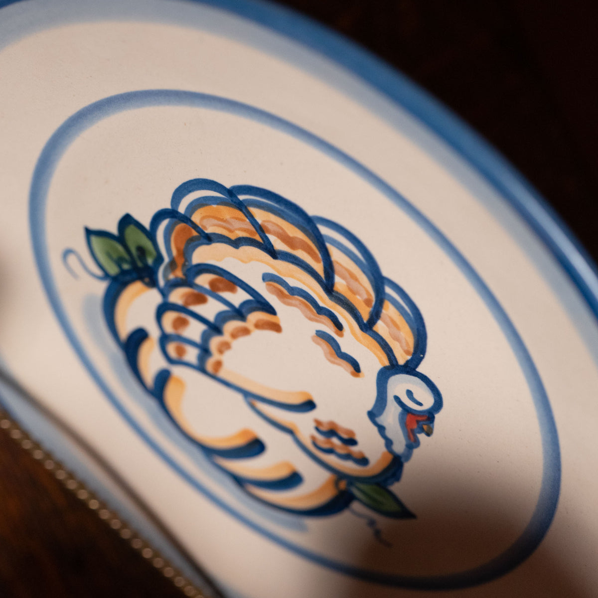 Harvest Turkey Dinner Plate