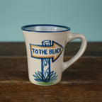 To the Beach Flare Mug