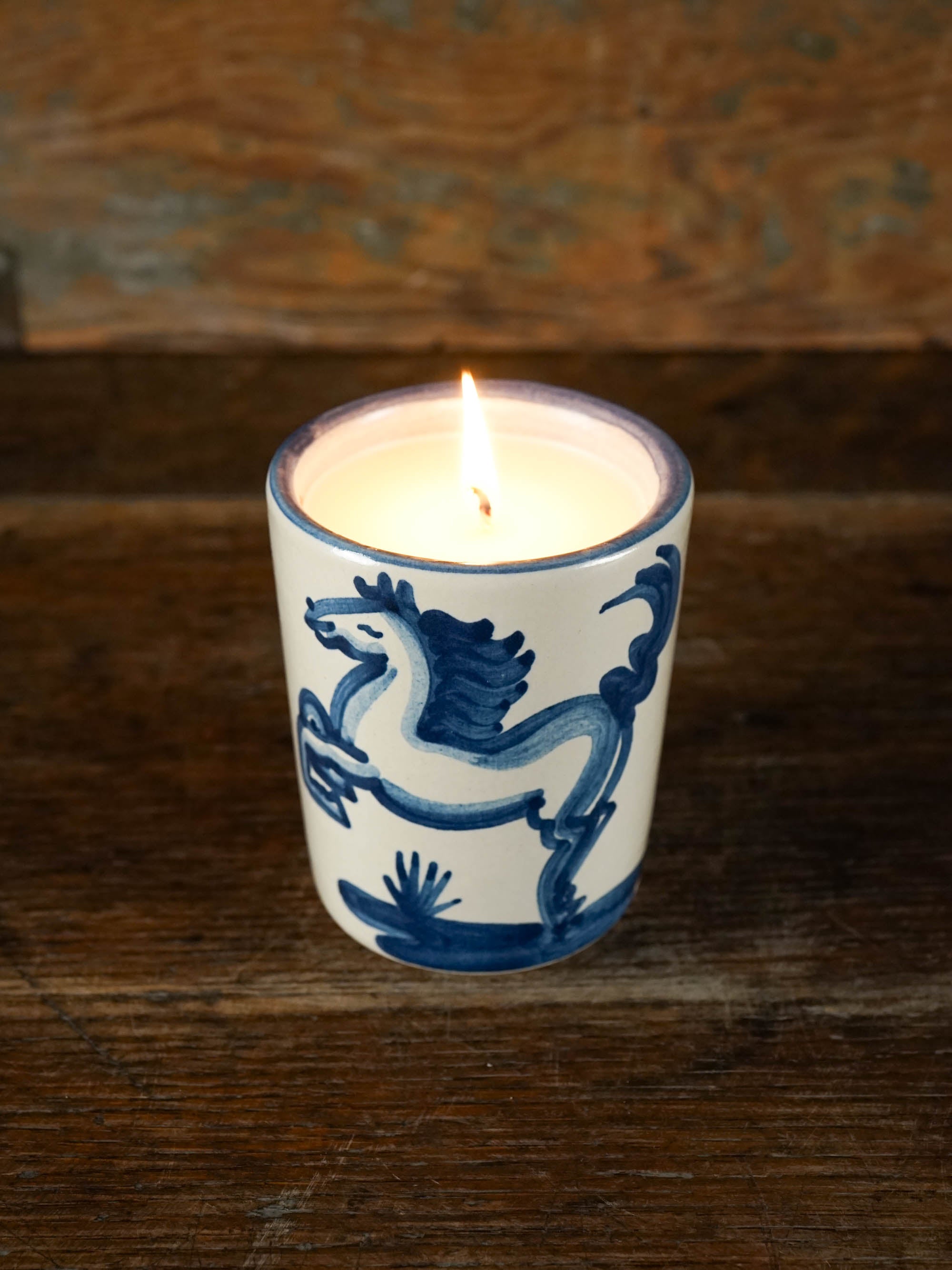 Blue Horse Julep Candle
