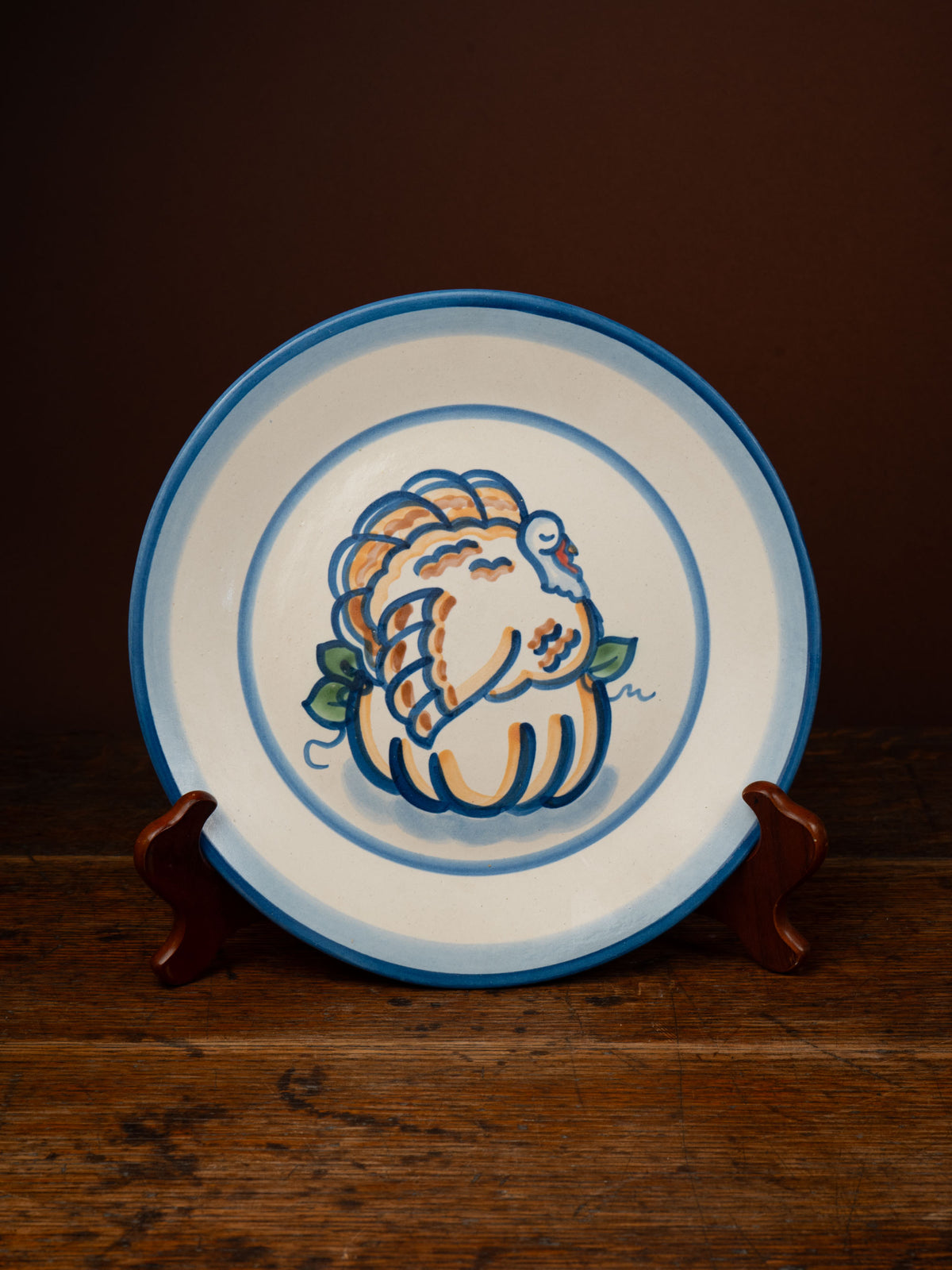 Harvest Turkey Dinner Plate