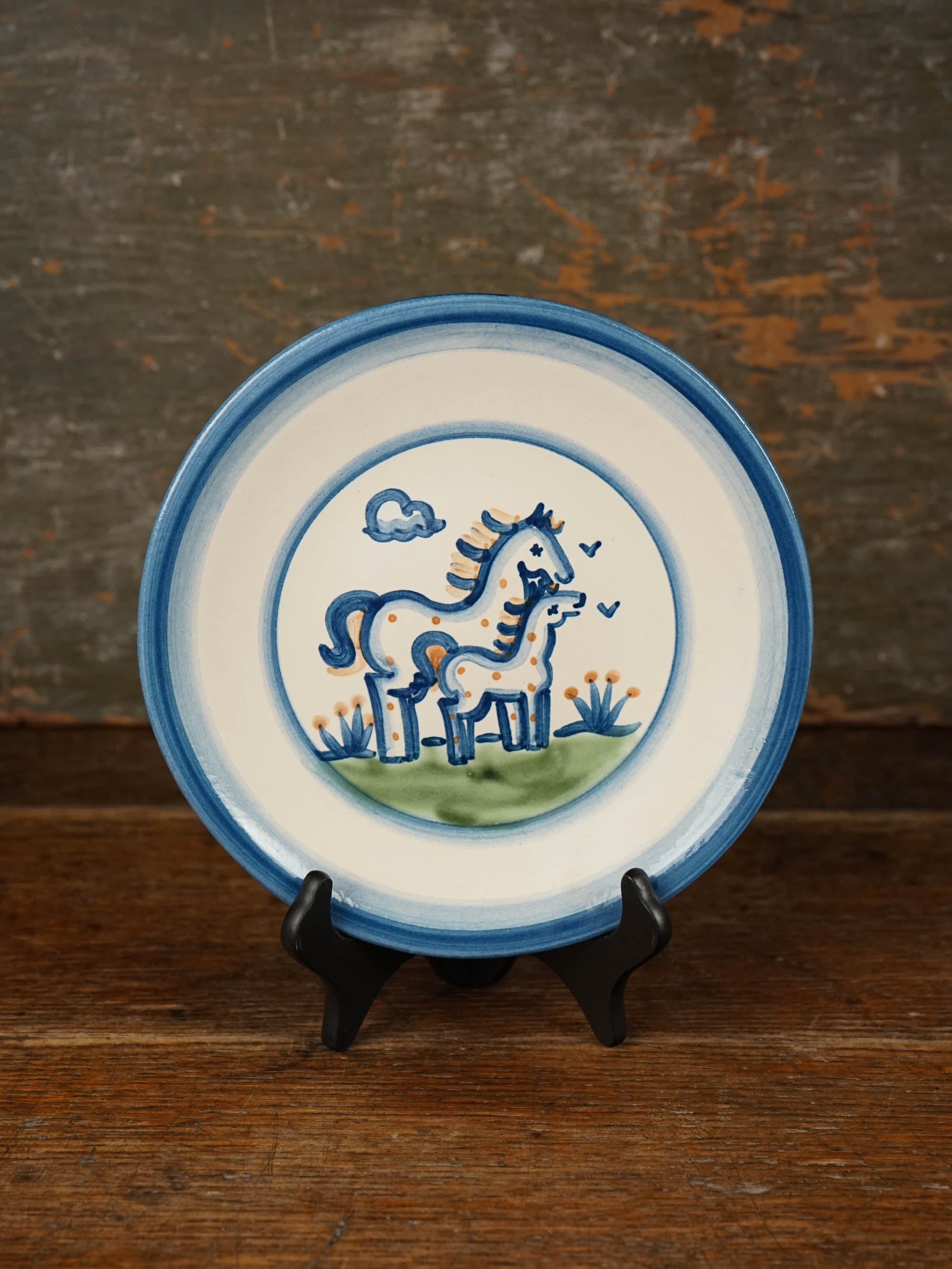Horse and Foal Lunch Plate