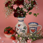 Bleeding Heart Flower Vase