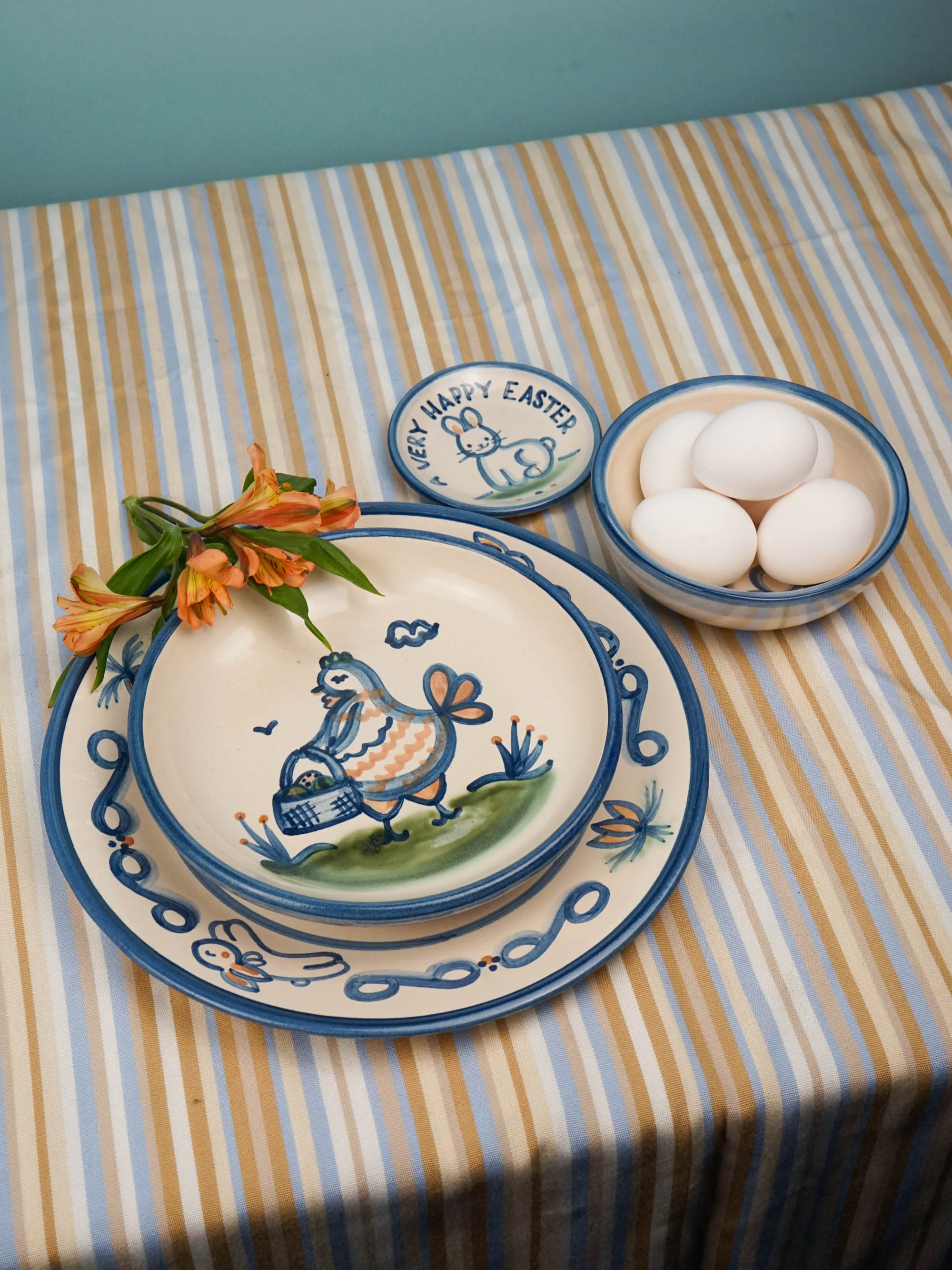Leaping Bunny Dinner Plate