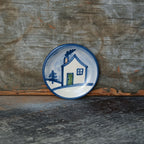 Winter Cottage Coaster