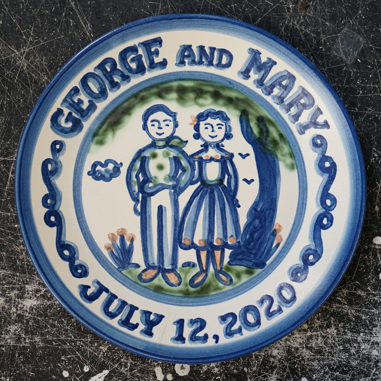 Personalized Serving Plate