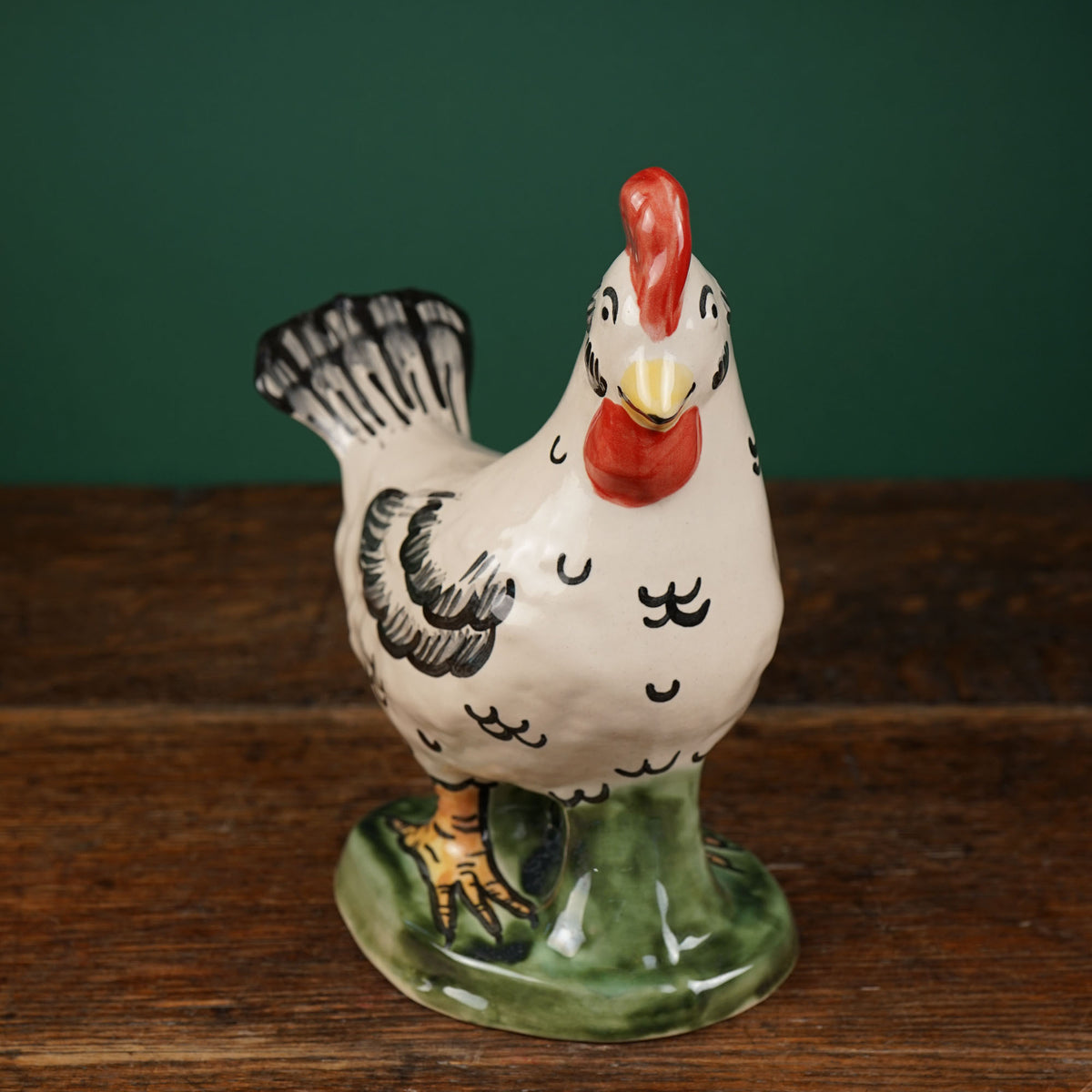 White Feather Rooster