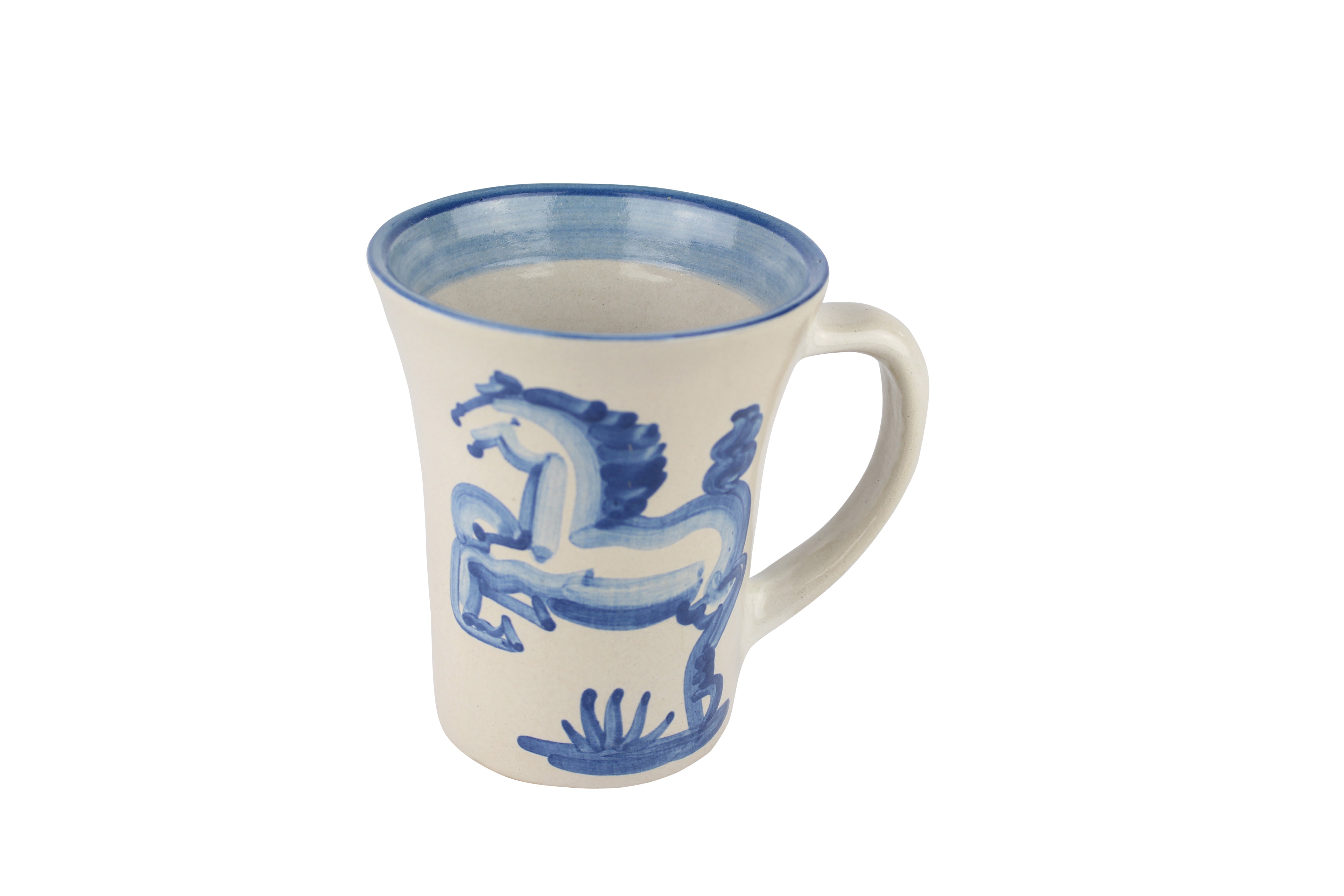 12 Oz. Flare Mug - Blue Horse