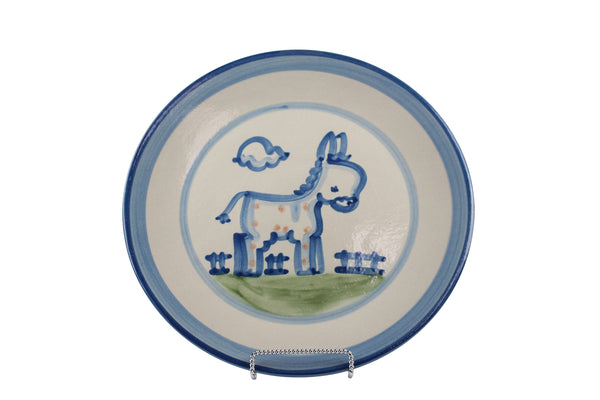 11" Dinner Plate - Donkey