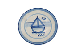 11" Dinner Plate - Sailboat