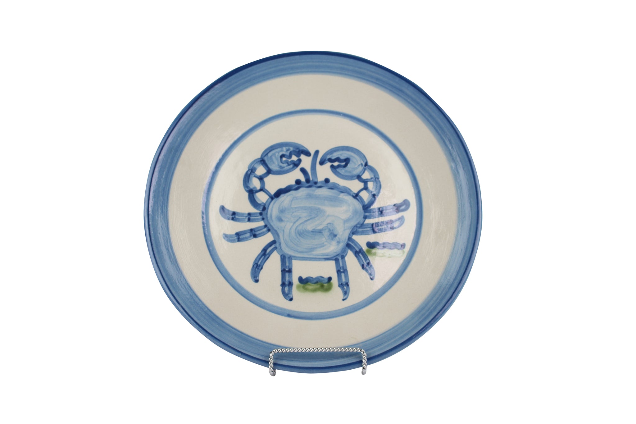 M.A. Hadley Dinner Plate - Crab