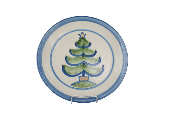 11" Dinner Plate - Christmas Tree