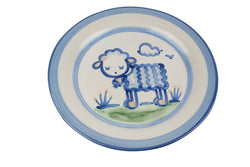 13" Round Plate - Lamb