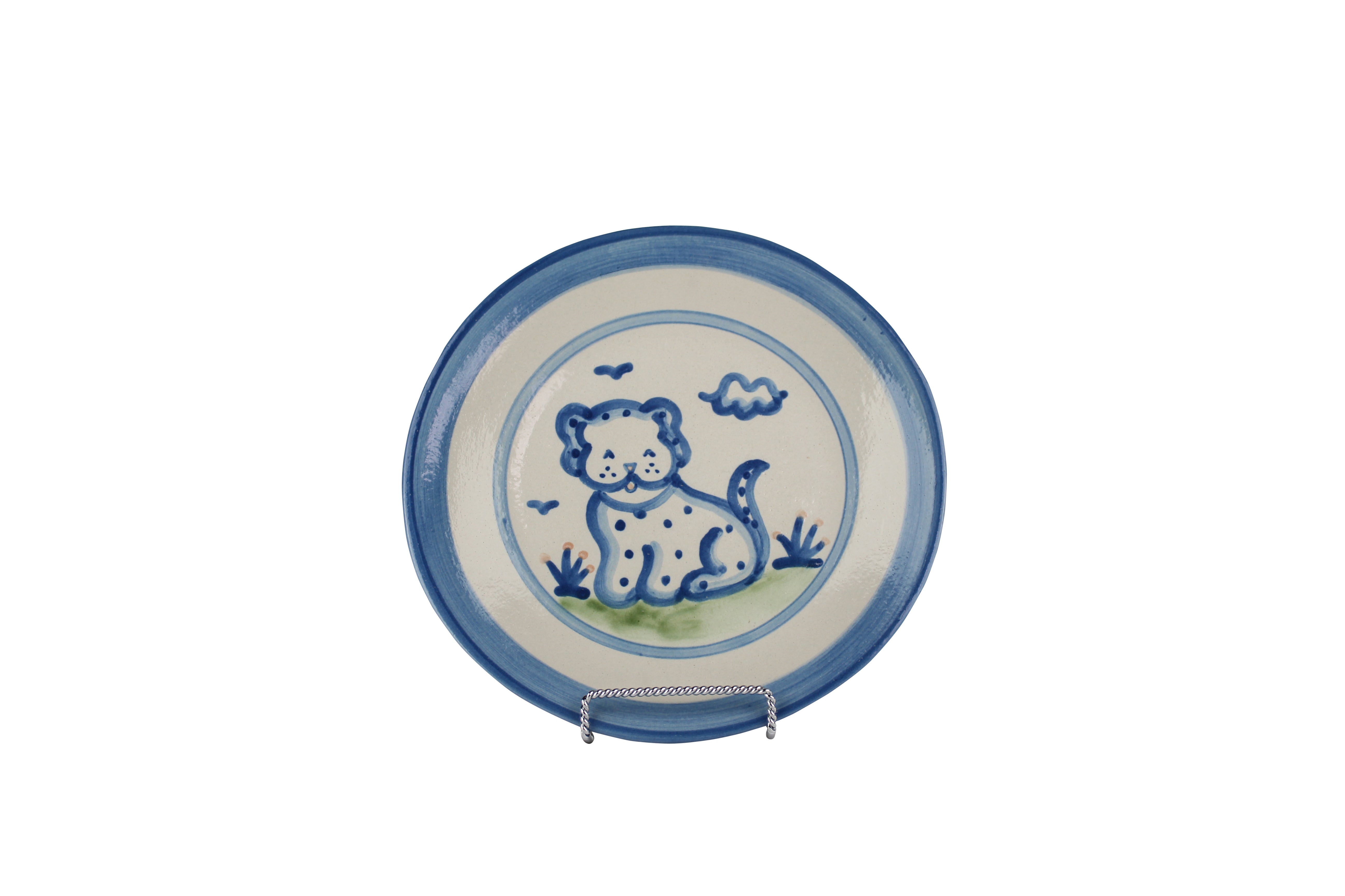 9" Lunch Plate - Dog