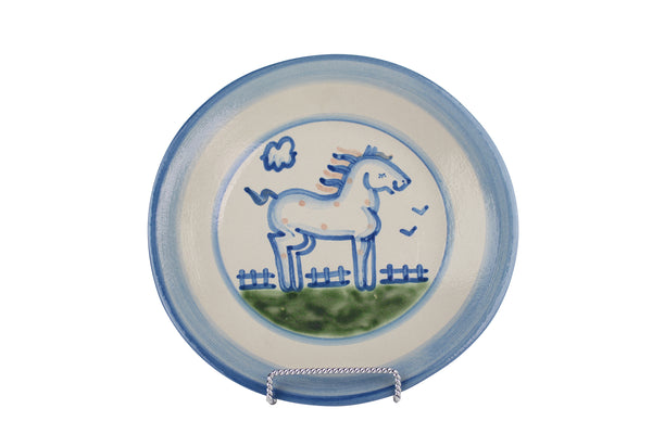 9" Lunch Plate - Horse