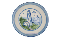 9" Lunch Plate - Lighthouse