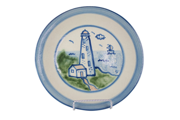 9" Lunch Plate - Lighthouse