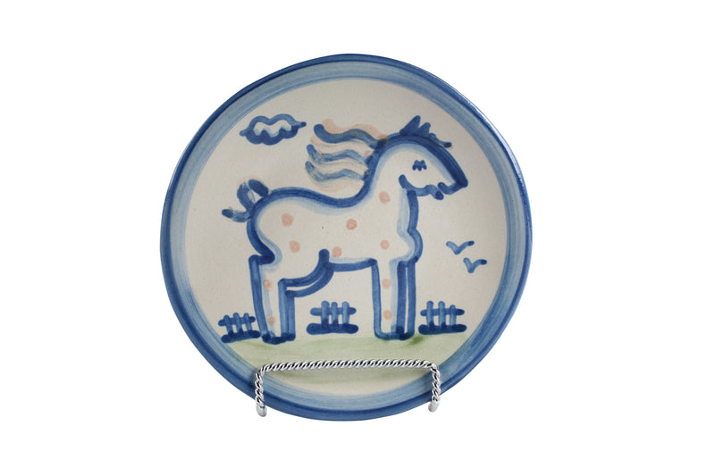 6" Bread Plate - Horse