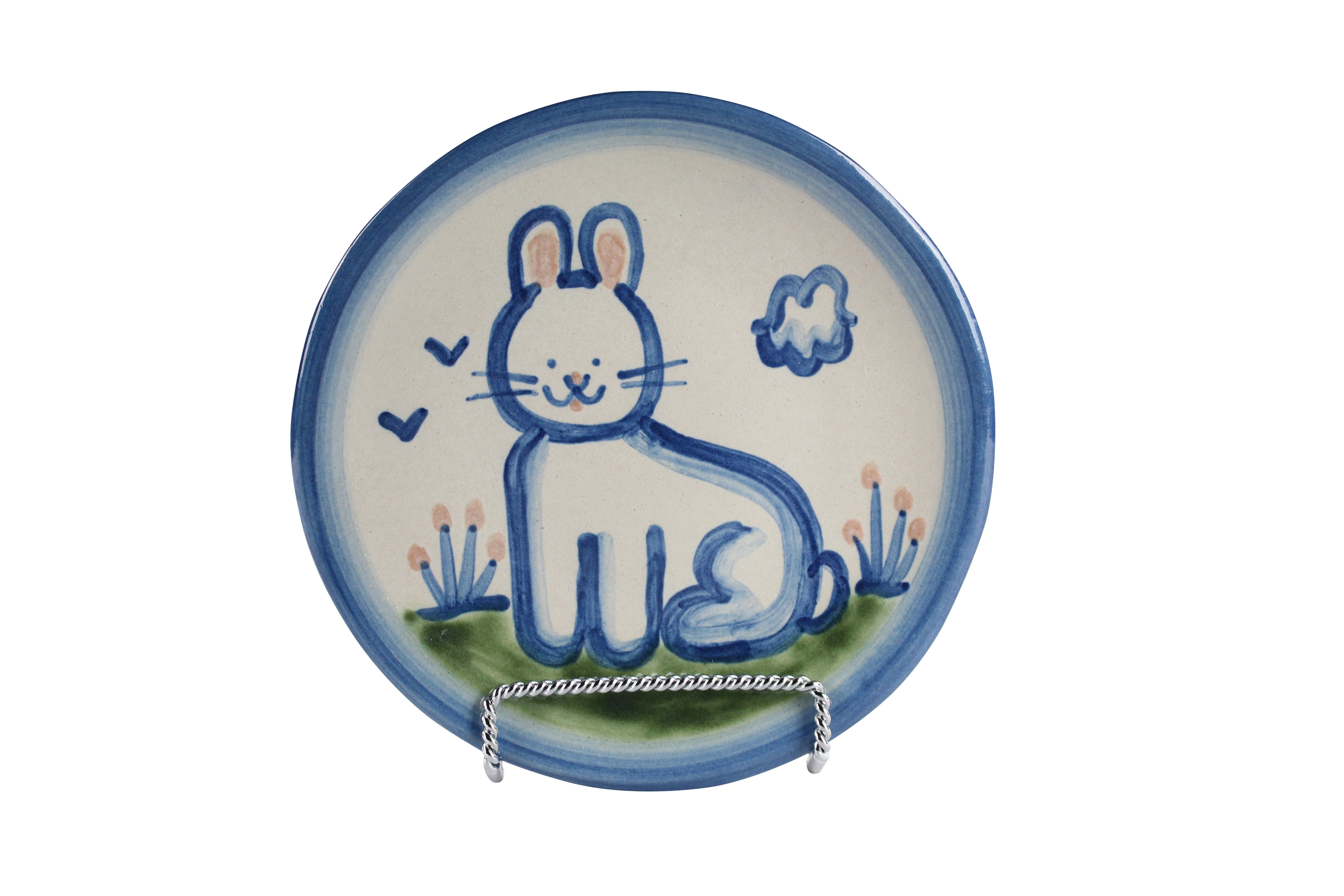 6" Bread Plate - Rabbit